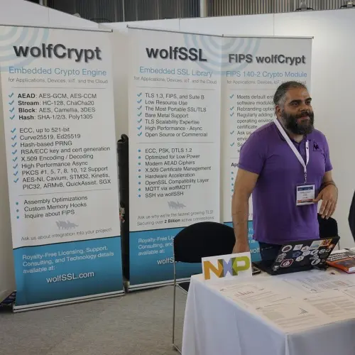 wolfCrypto at BlockchainExpo Europe 2018